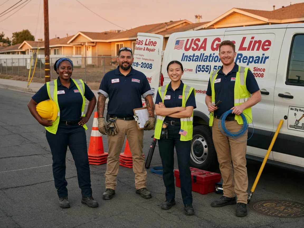 Gas Line Installation company in Keene, CA
